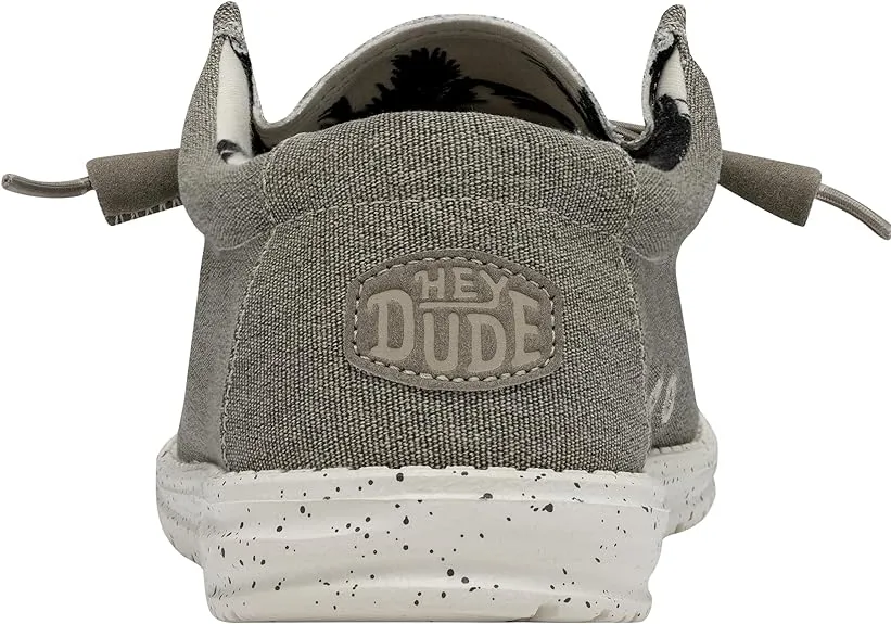 110380500 Hey Dude Men's Wally Stretch Beige 10 - Like New