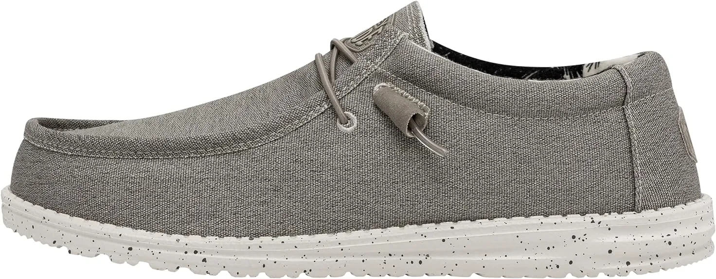 110380500 Hey Dude Men's Wally Stretch Beige 10 - Like New