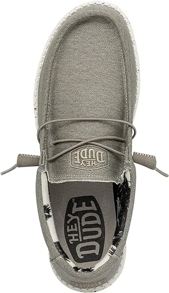 110380500 Hey Dude Men's Wally Stretch Beige 10 - Like New