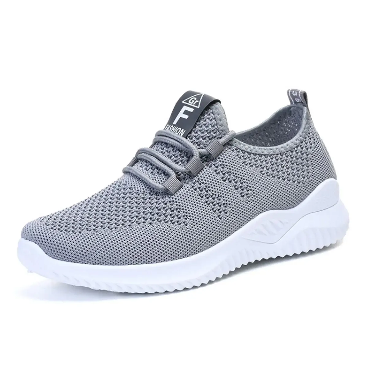 Breathable Mesh Lace Up Athletic