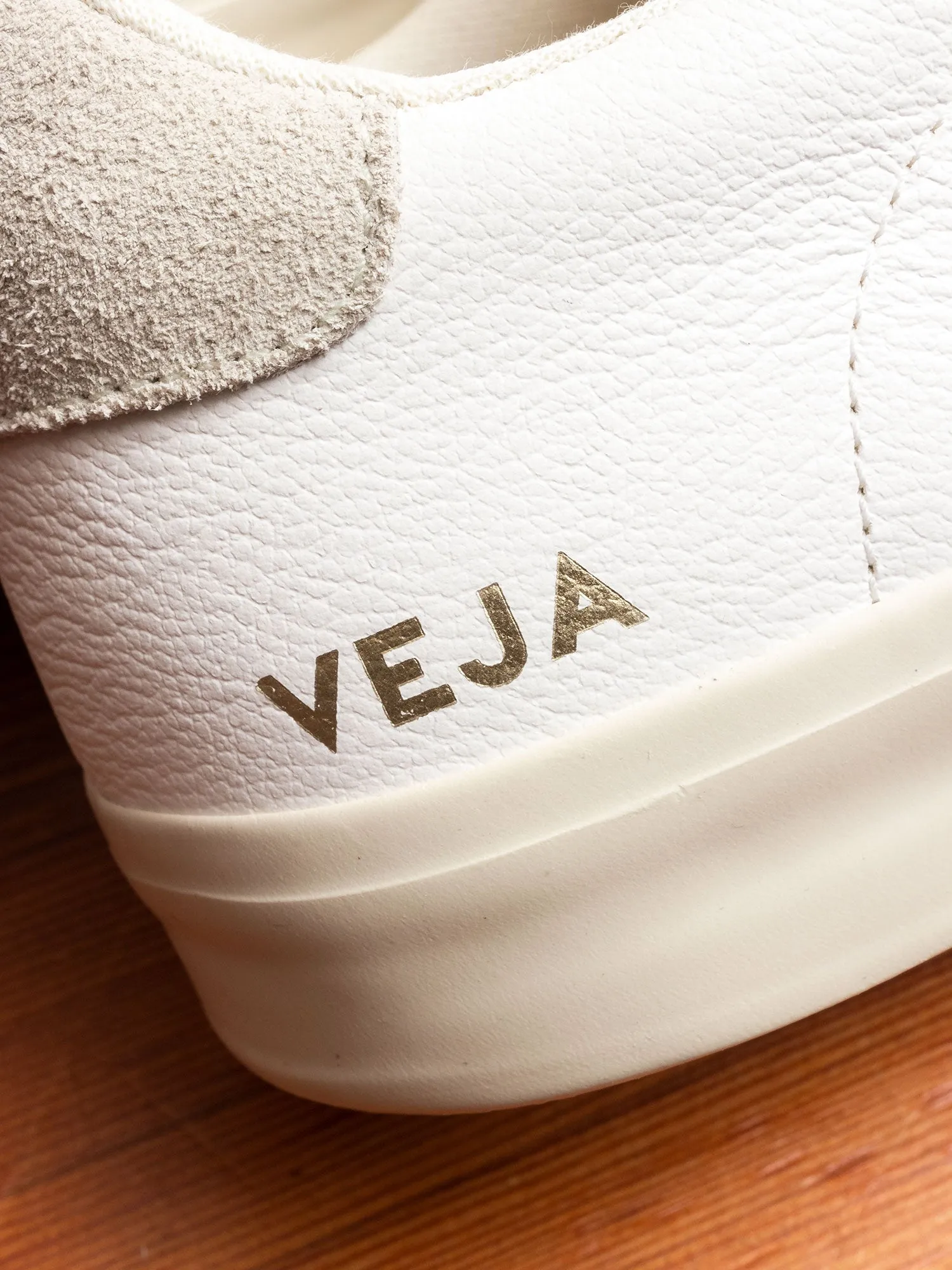 Campo Sneaker in Extra White Natural Suede
