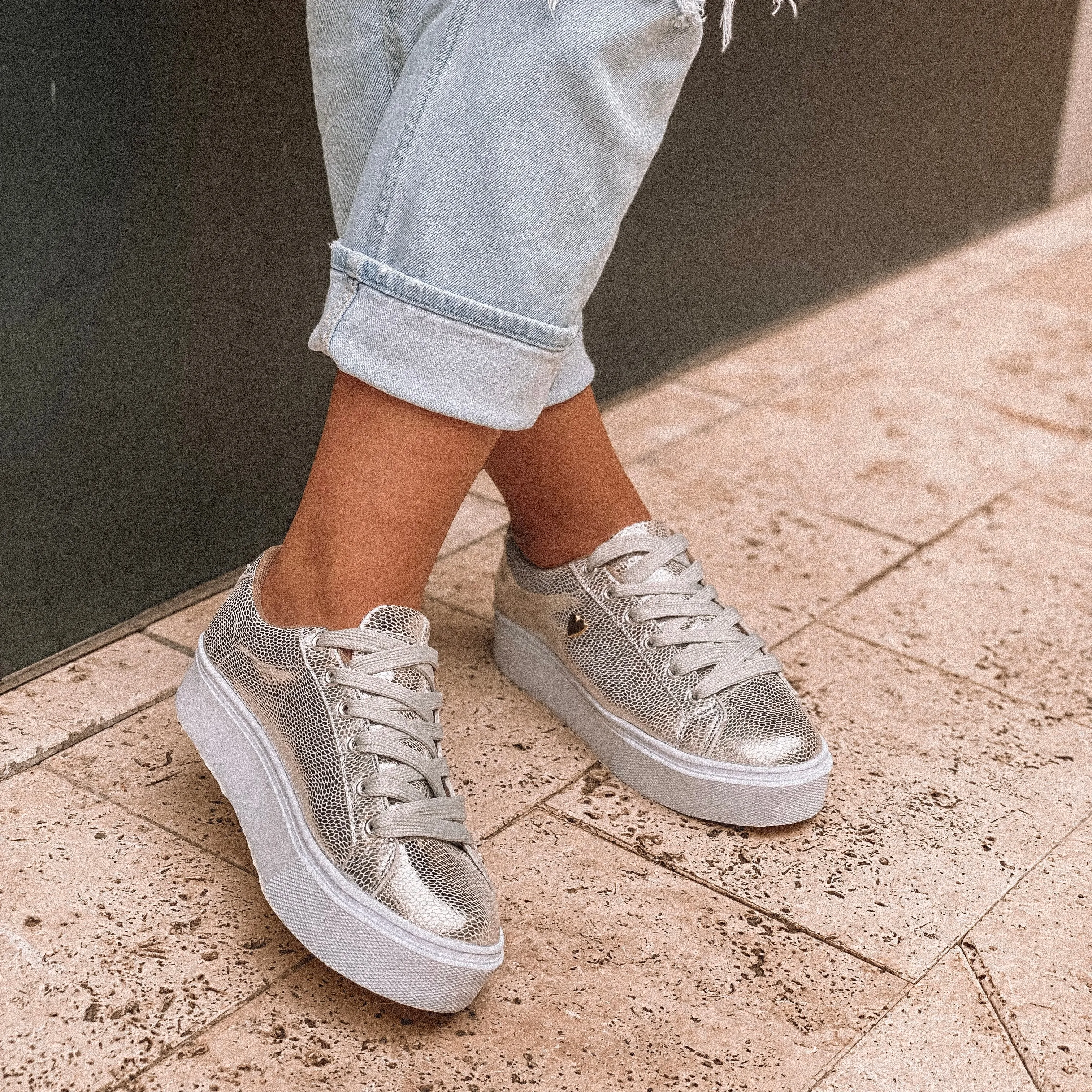 Carmina Sneakers - Silver
