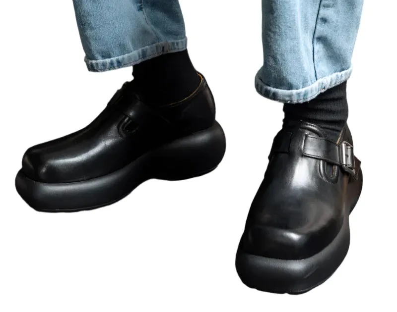 Cowhide Derby Shoes