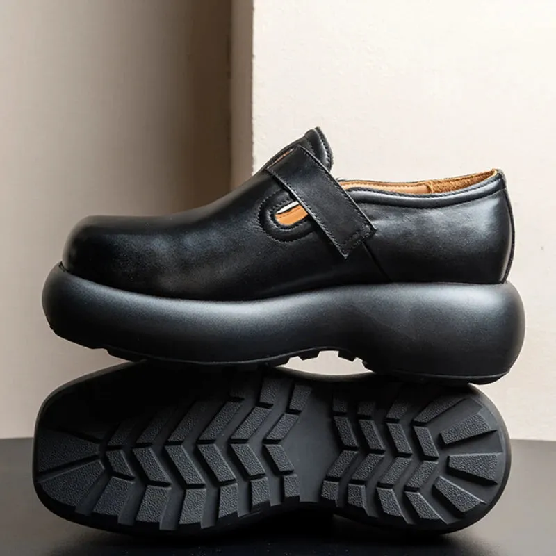 Cowhide Derby Shoes