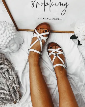 Empress Sandal White