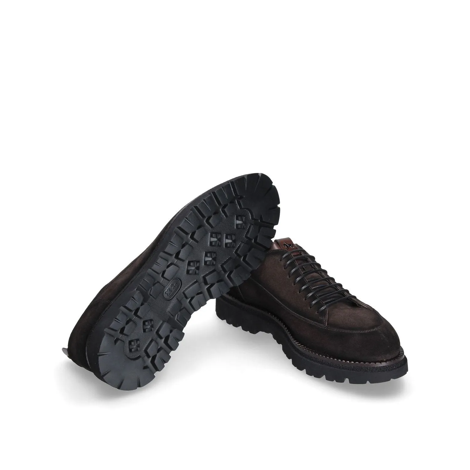 Franceschetti Bern 0128037 Men's Shoes Suede Leather Derby Sneakers (FCCT1086)