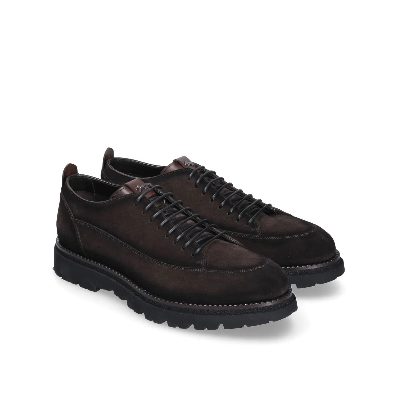 Franceschetti Bern 0128037 Men's Shoes Suede Leather Derby Sneakers (FCCT1086)