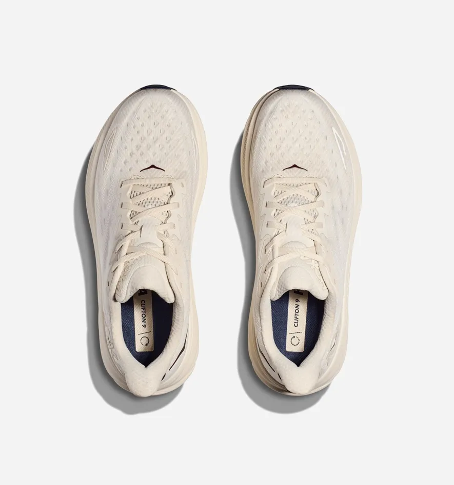 Hoka One One Clifton 9 Oat Milk Alabaster