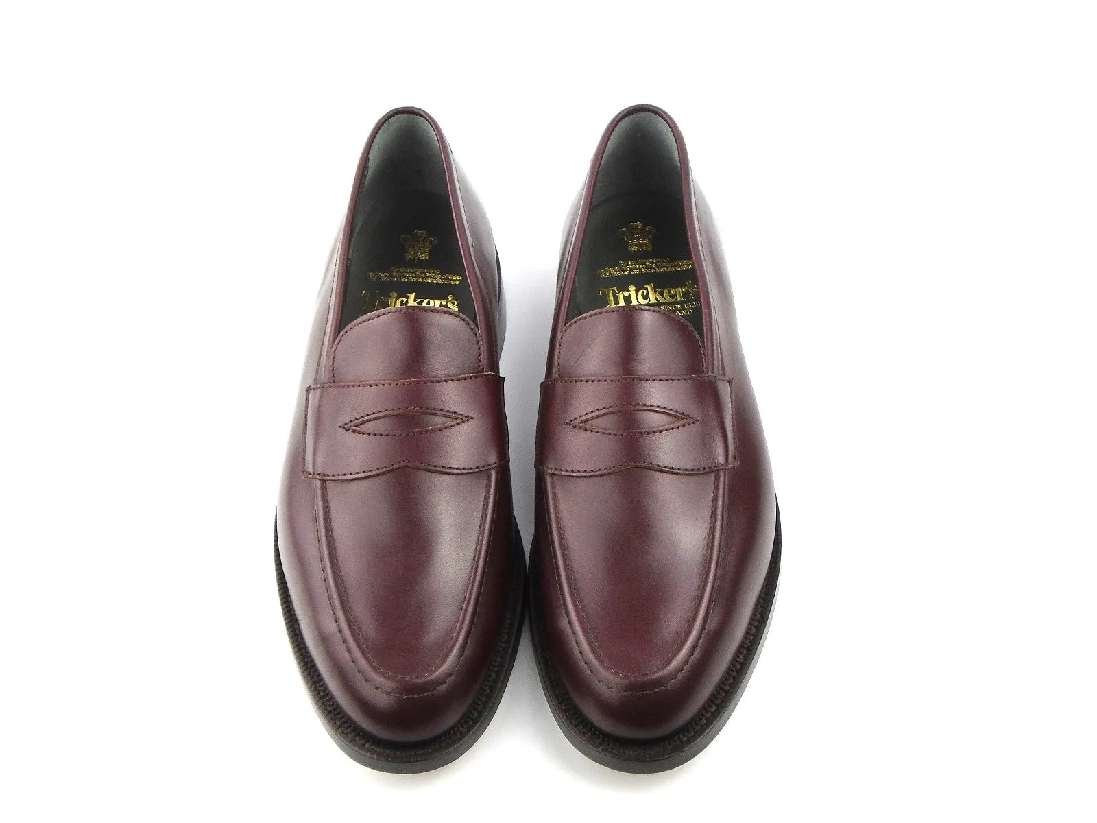 Jermyn Street Penny Loafer - Burgundy Lightweight Calf