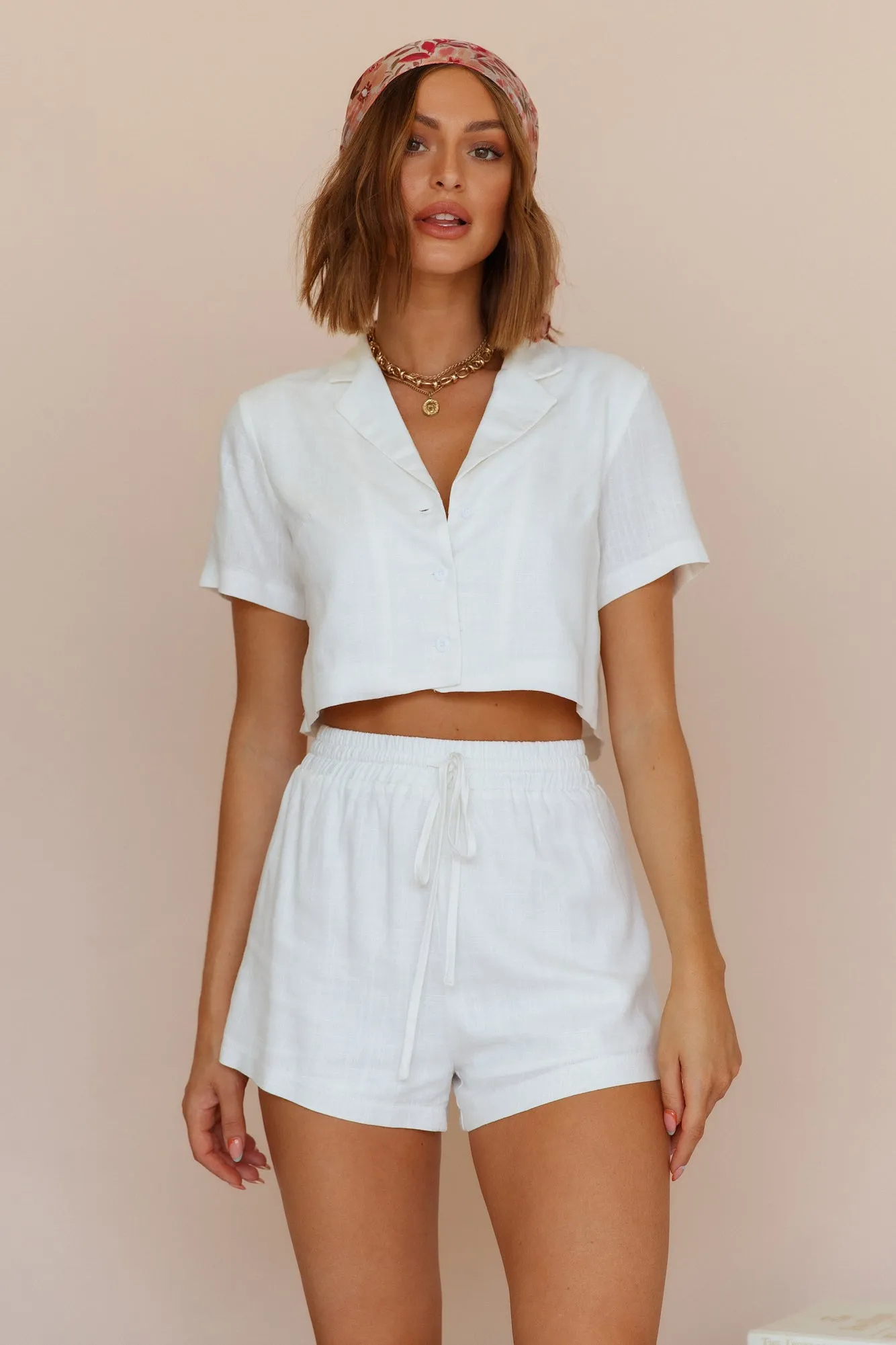 My Eclipse Shorts White