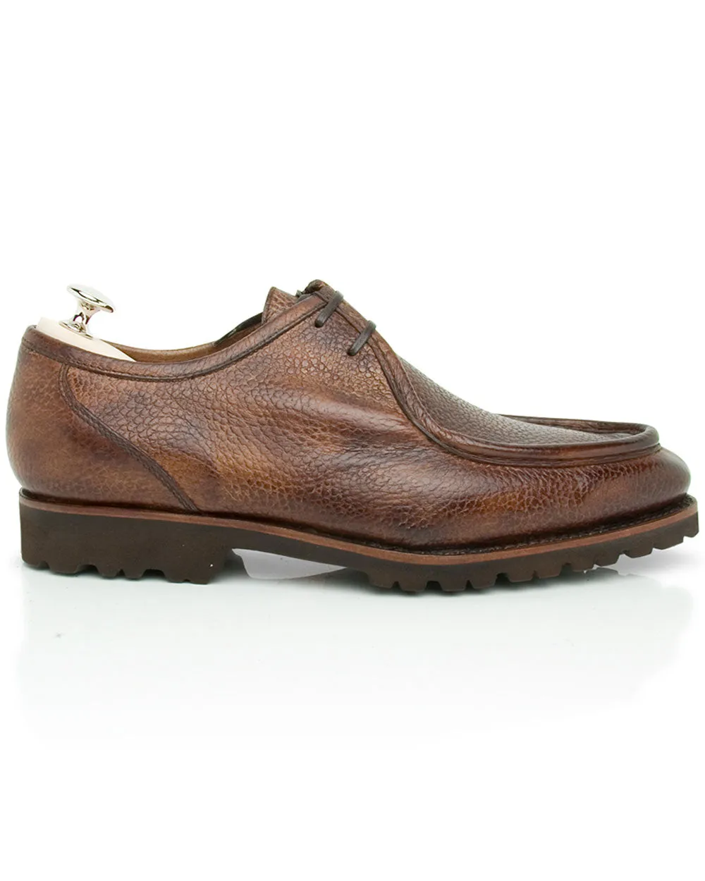 Parabontoni Lace Up in Chocolate