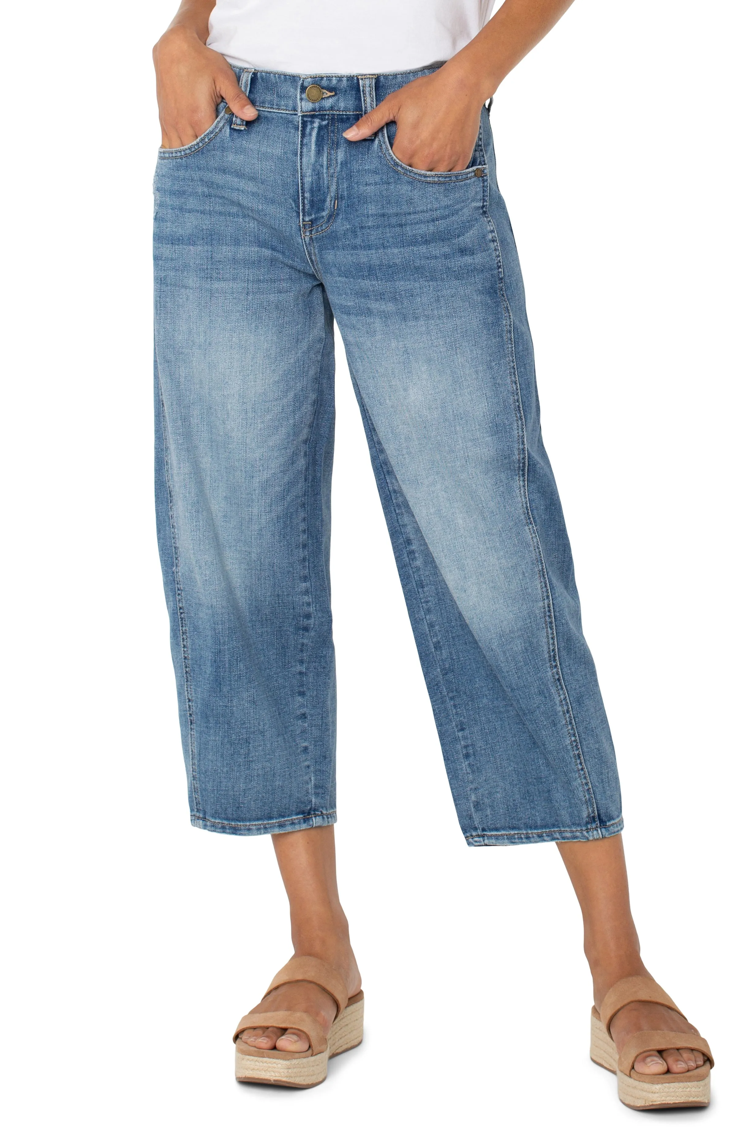 PETITE BARREL JEAN