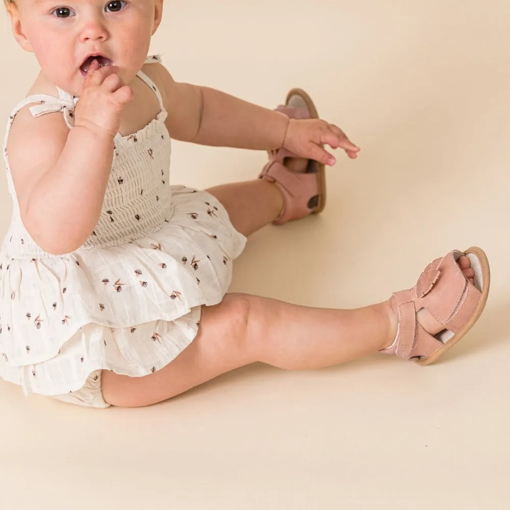 Pretty Brave Phoenix Sandal Blush Leaf