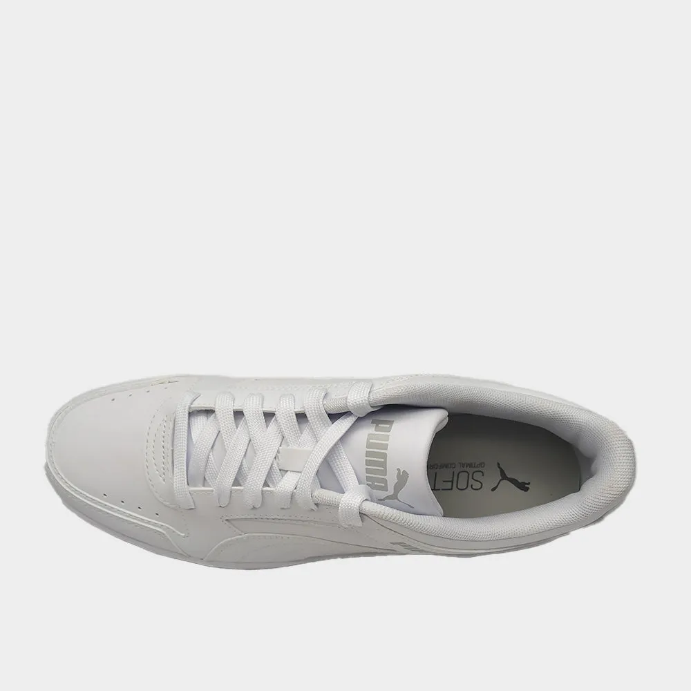 Puma Mens Rebound V6 Low Sneakers White/gum _ 183431 _ White