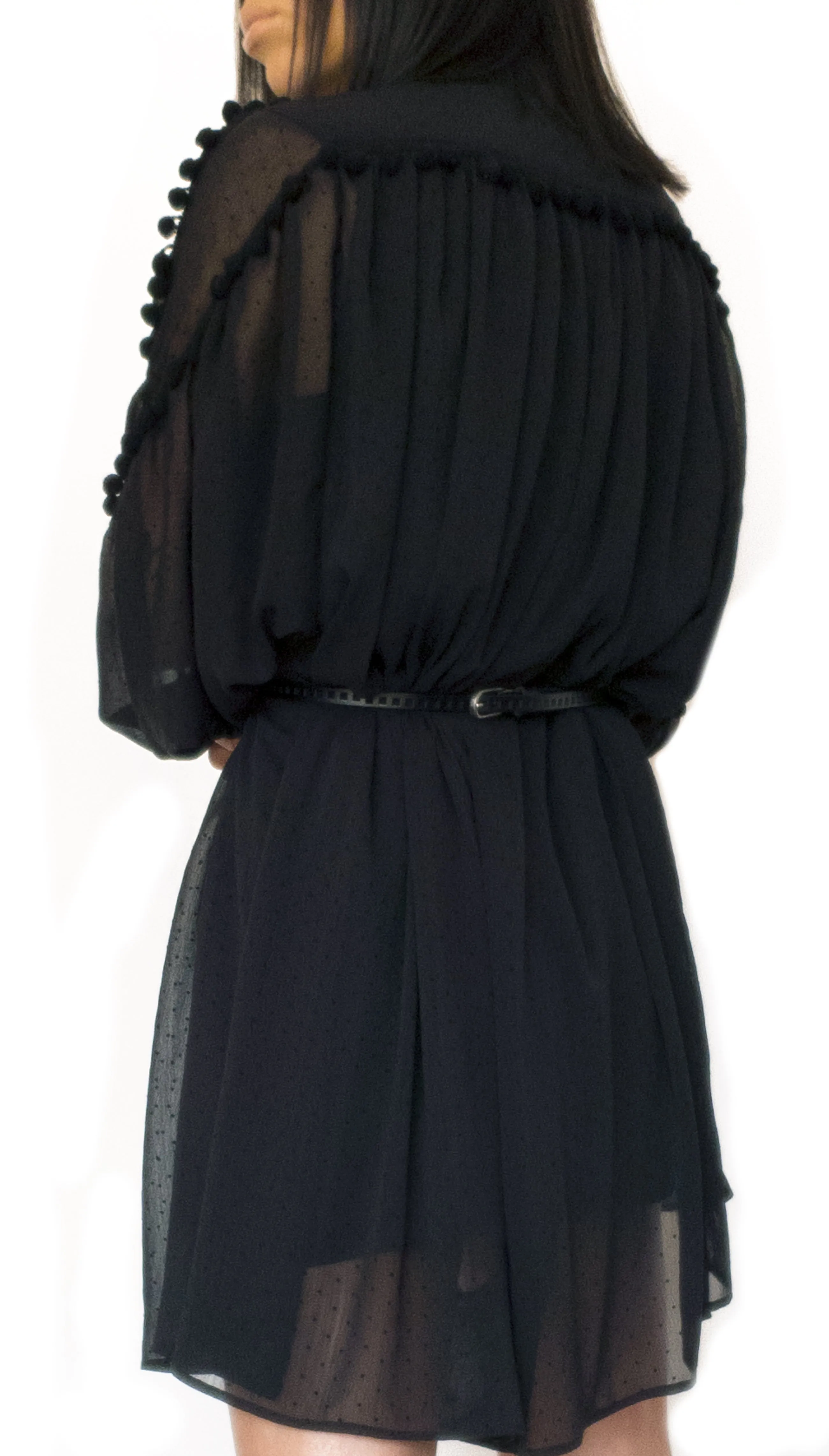 Red Chiffon Jumpsuit