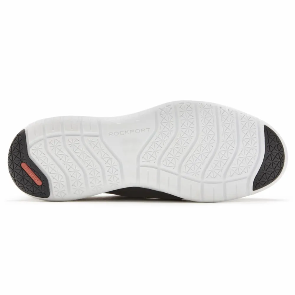 Rockport Women TM SPORT TLACE UP BLACK LTHR