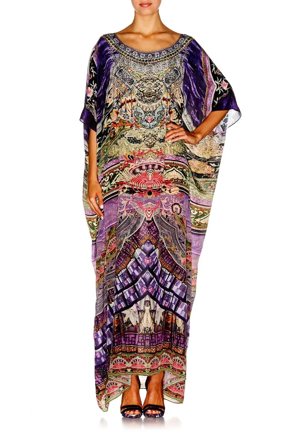 ROUND NECK KAFTAN THREADS THAT BIND US