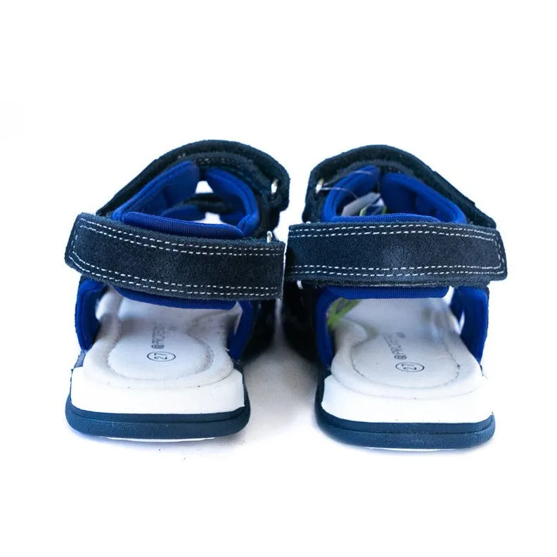 SEDRIK navy older boys arch support sandals