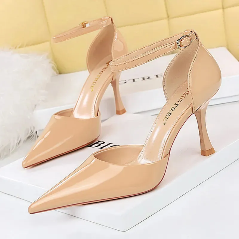 Shiny 'Til It Wasn't Pump Shoes