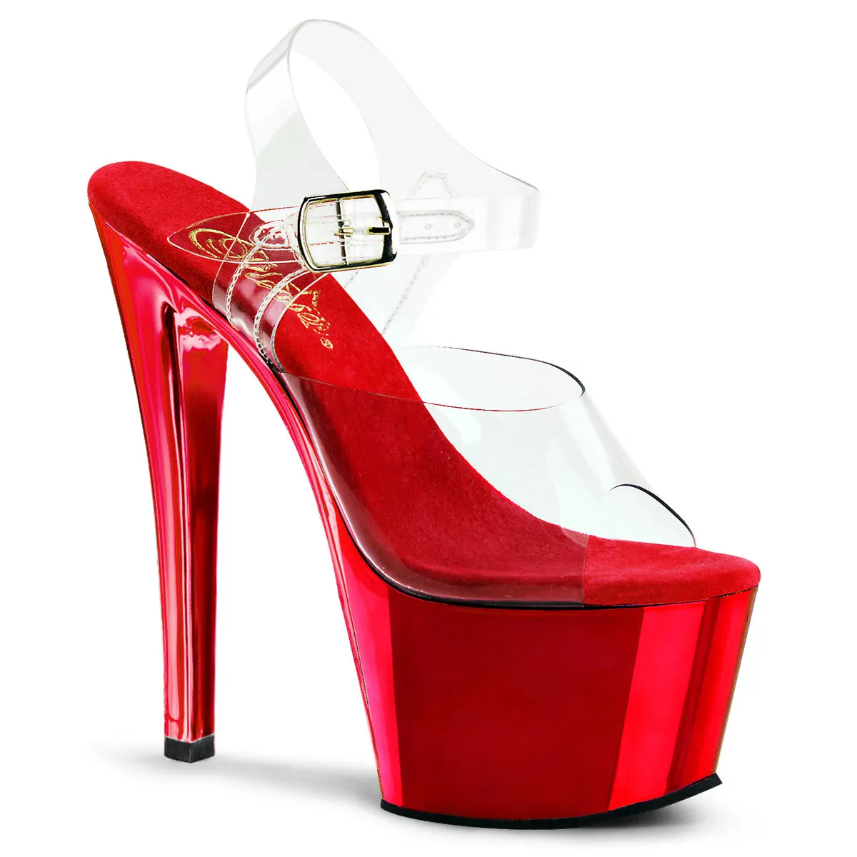 Sky-308 Red Chrome, 7" Heels