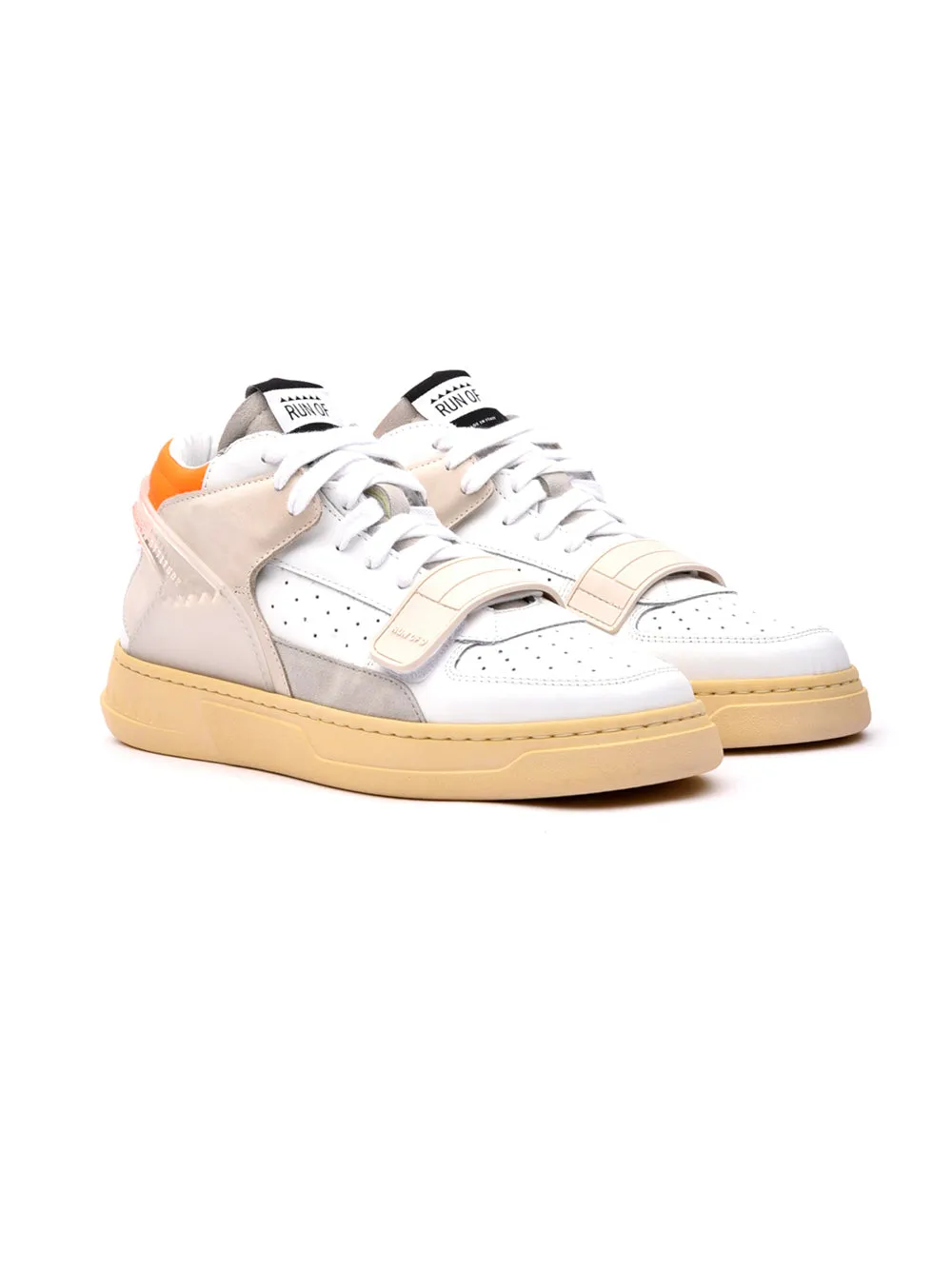 Sneakers Uomo Run of modello Mid Combi in pelle