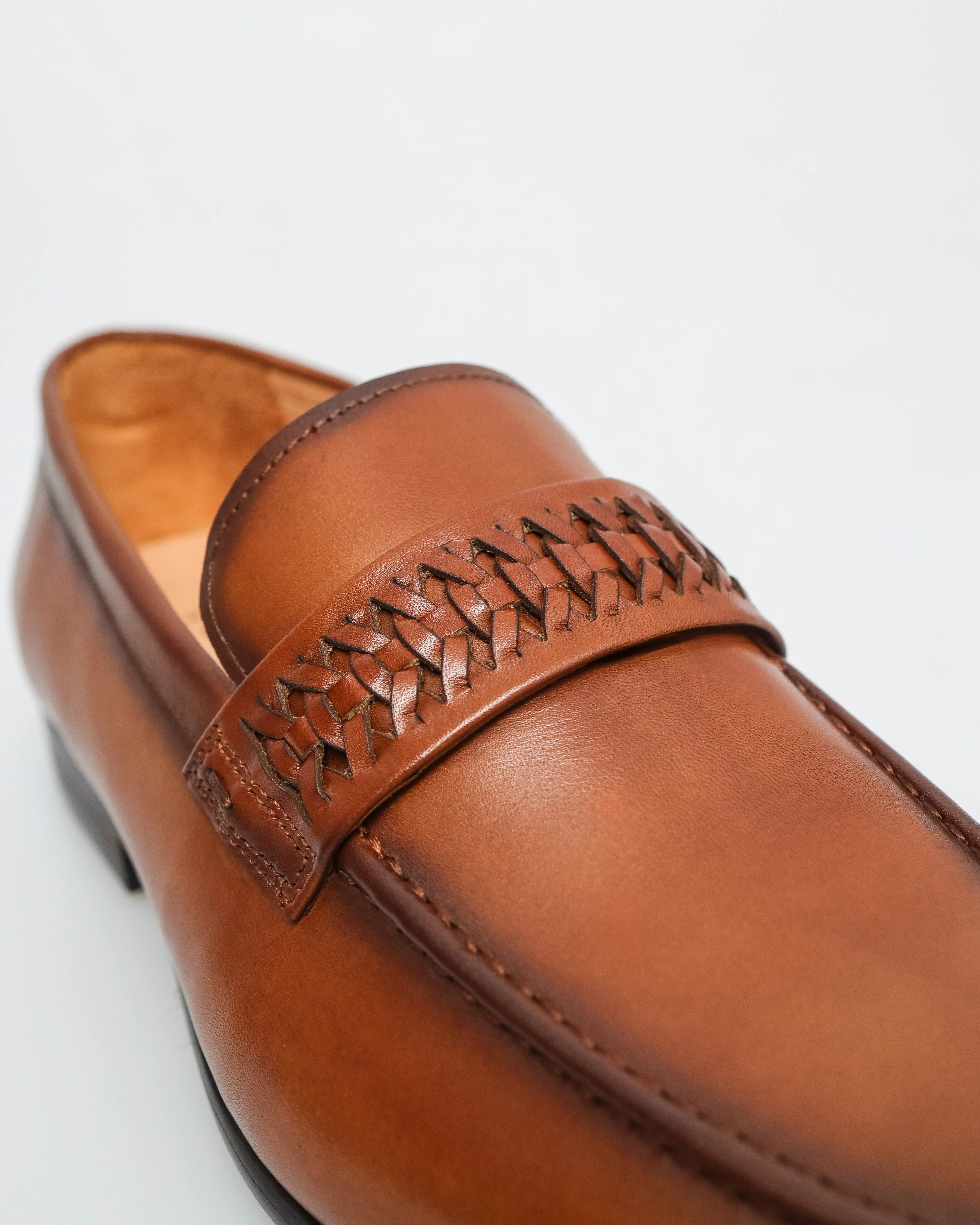 Tomaz F357 Men's Intrecciato Charm Loafers