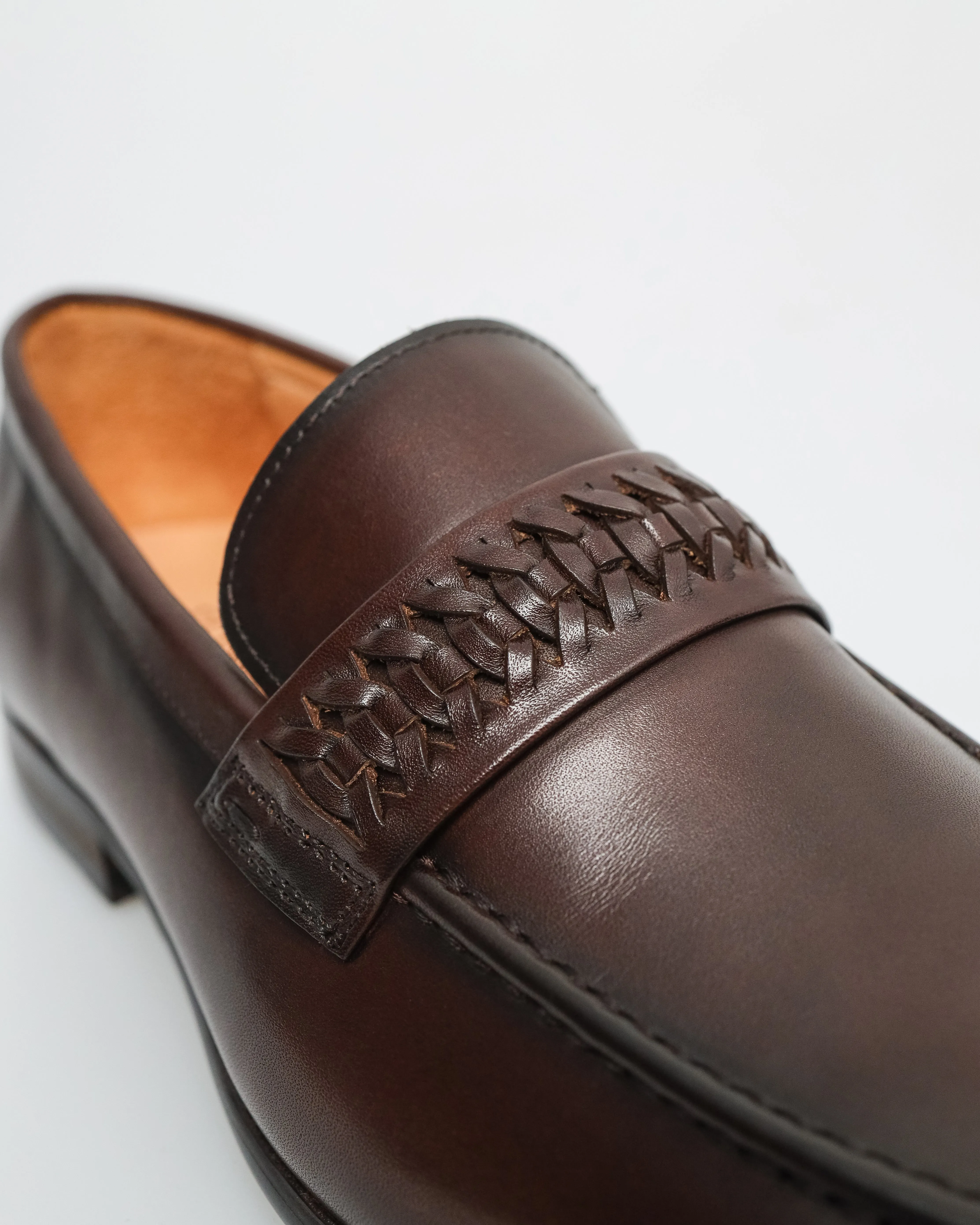Tomaz F357 Men's Intrecciato Charm Loafers