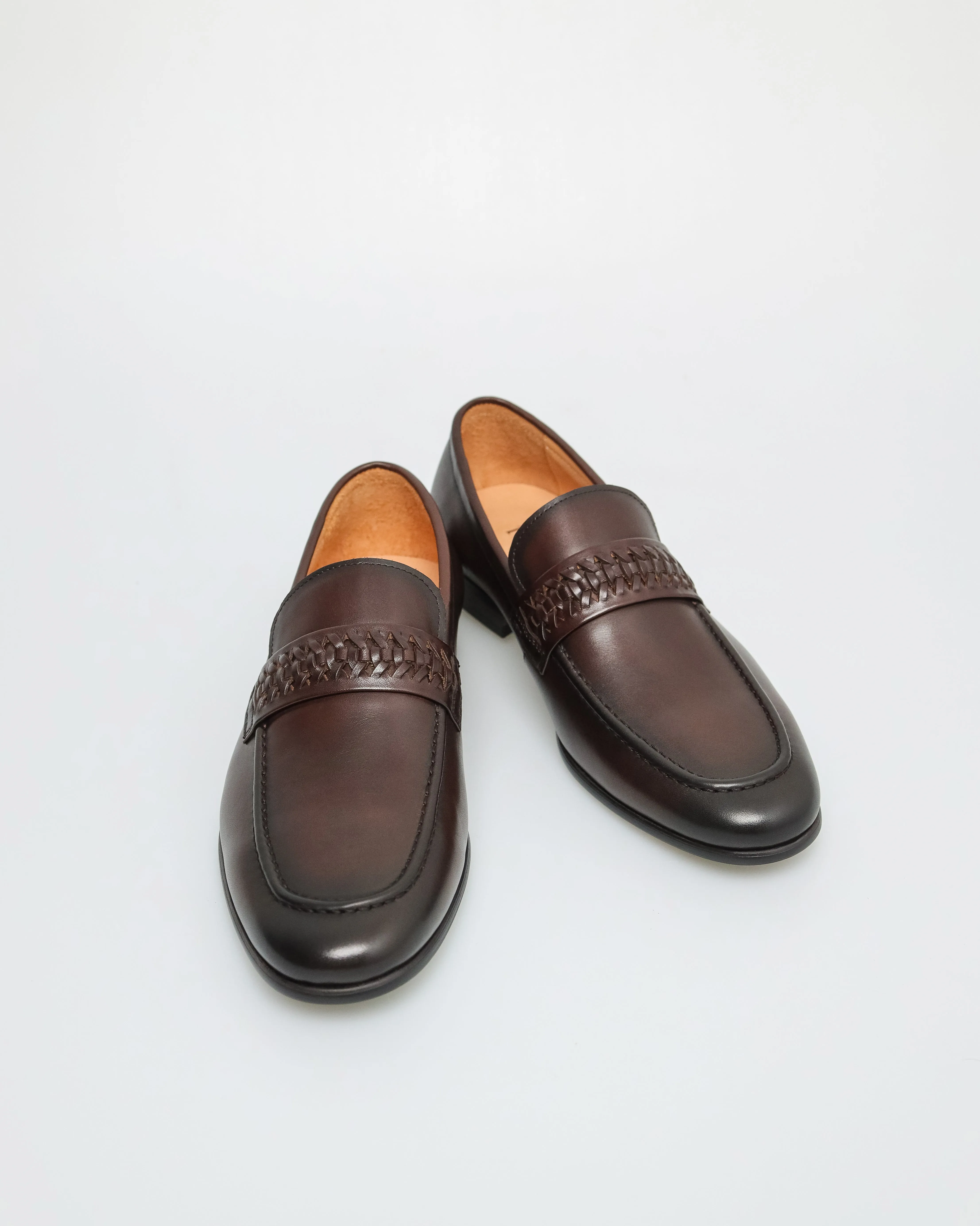 Tomaz F357 Men's Intrecciato Charm Loafers
