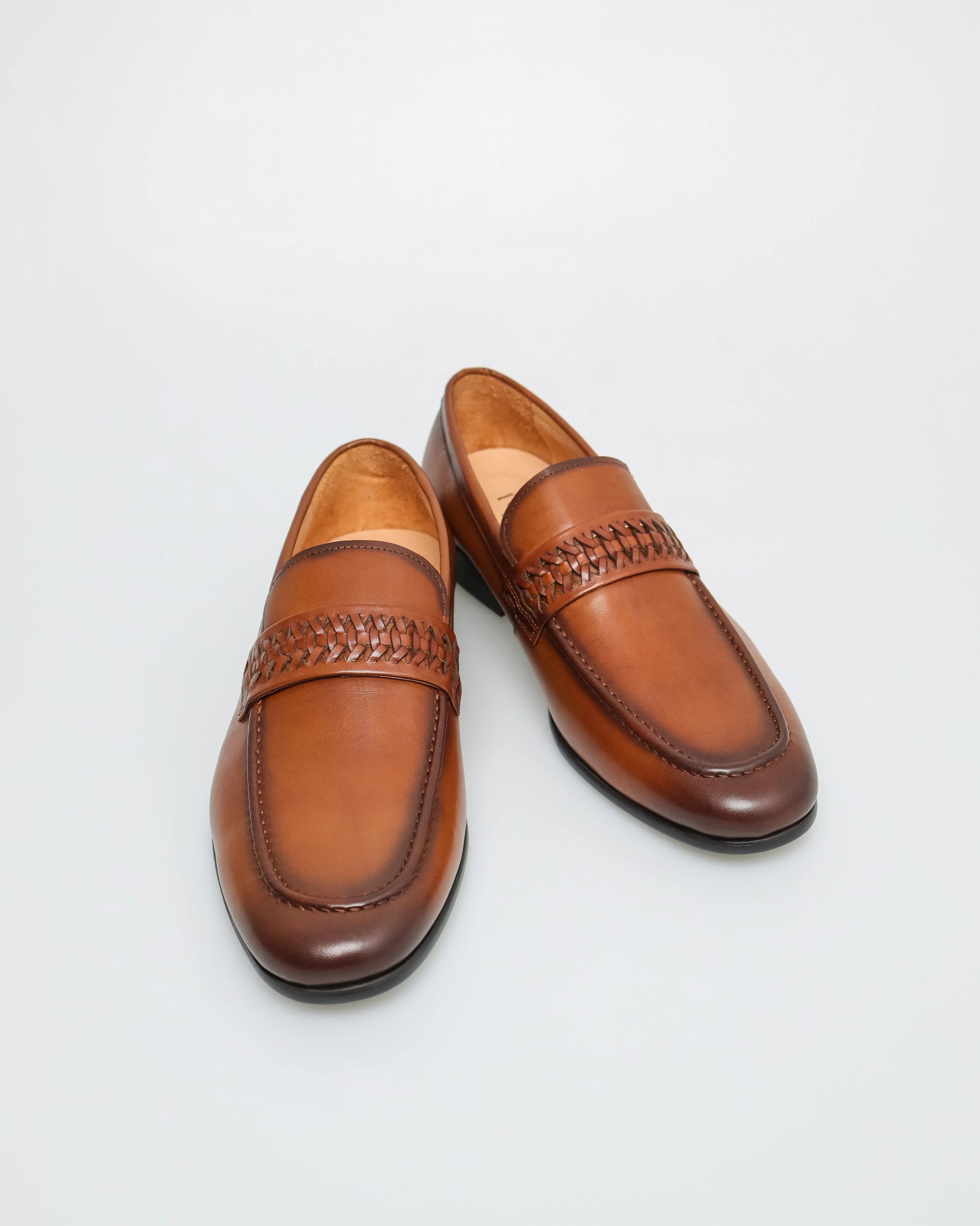 Tomaz F357 Men's Intrecciato Charm Loafers