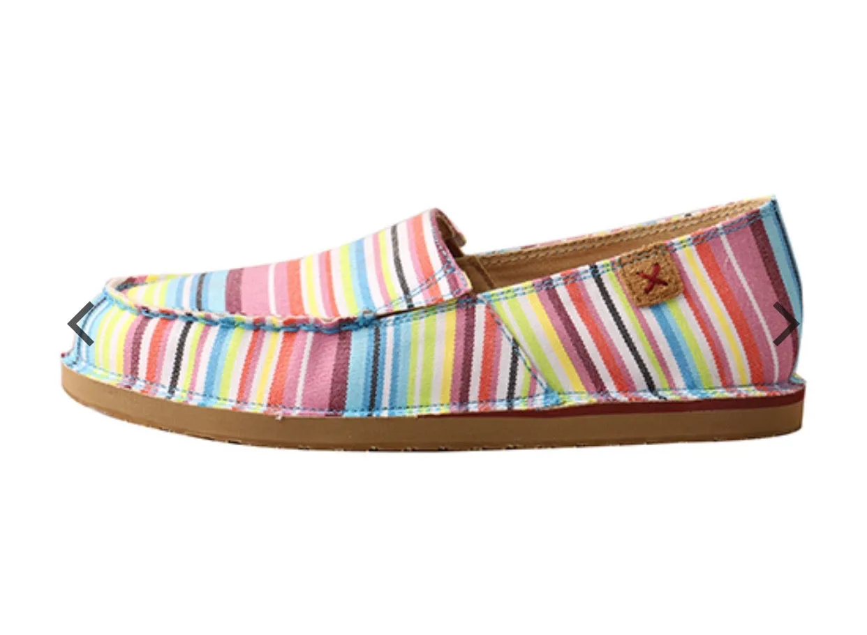 Twisted X Women's Striped Loafers