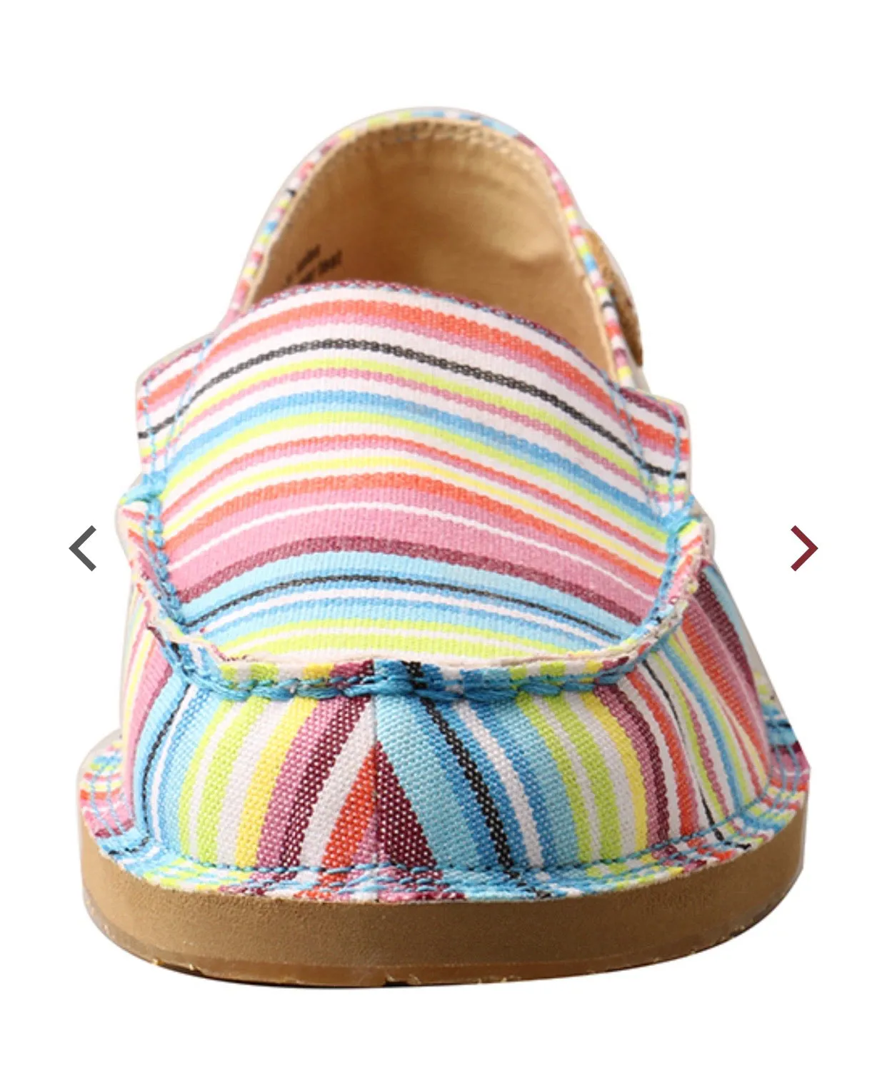 Twisted X Women's Striped Loafers