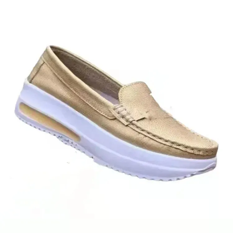 Women Leather PU Waterproof Fashion Round Toe Sneakers Woman Daily Casual Shallow Mouth Slip-on Walking Female Vulcanized Shoes