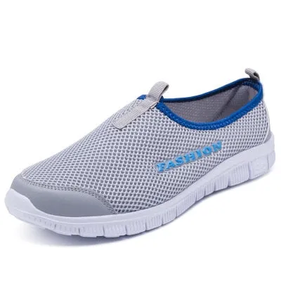 Women Sneakers Breathable Mesh Fashion Outdoor Walking Shoes Plus Size