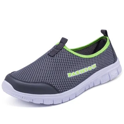 Women Sneakers Breathable Mesh Fashion Outdoor Walking Shoes Plus Size