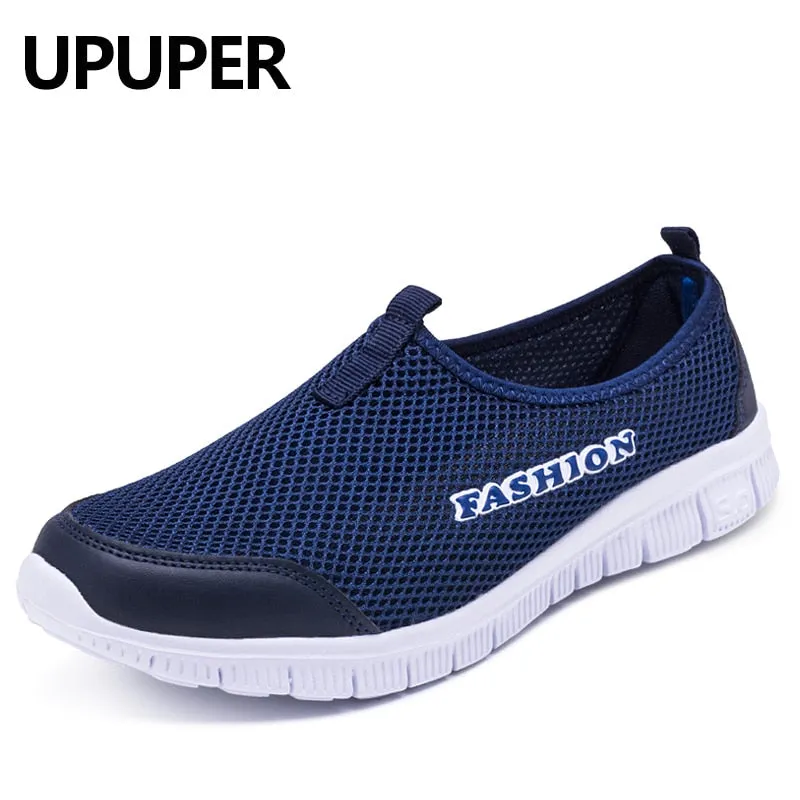 Women Sneakers Breathable Mesh Fashion Outdoor Walking Shoes Plus Size